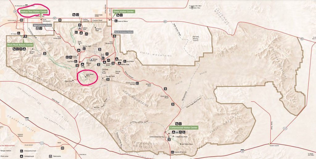 #joshuatreemap #mapofjoshuatree #mapofjtnp